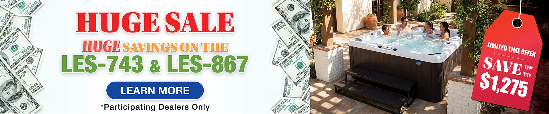 Calspas hot tub being used in a family setting - Dublin