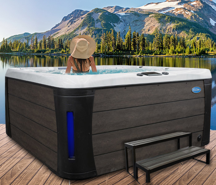 Calspas hot tub being used in a family setting - hot tubs spas for sale Dublin